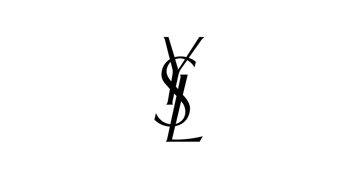 YSL logo — client of photographer and director Steven Gomillion