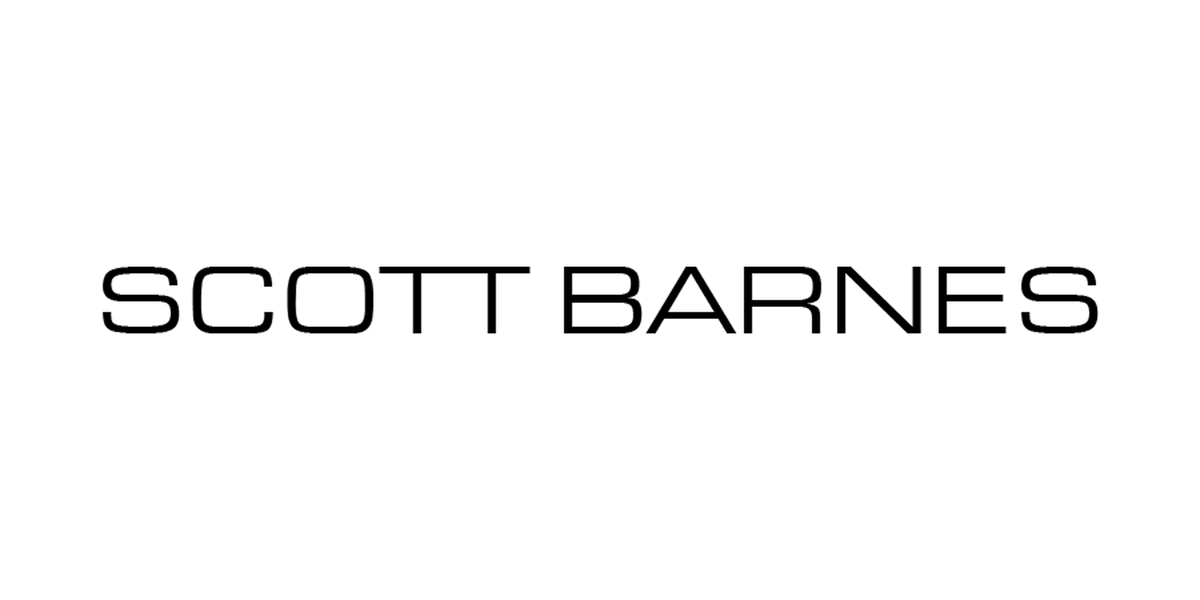 Scott Barnes logo — client of photographer and director Steven Gomillion