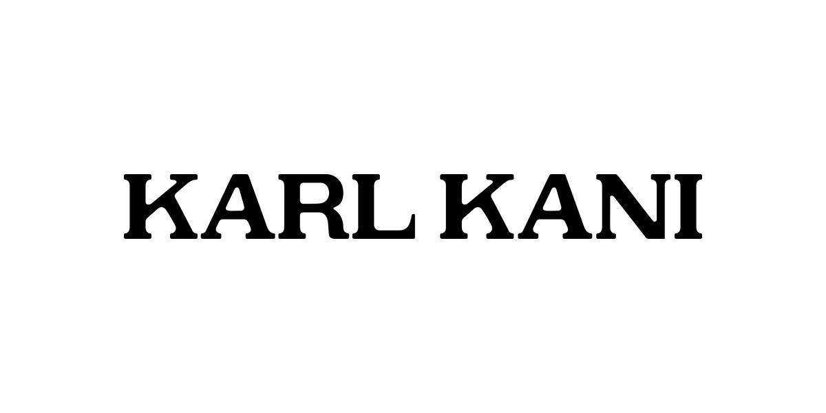 Karl Kani logo — client of photographer and director Steven Gomillion