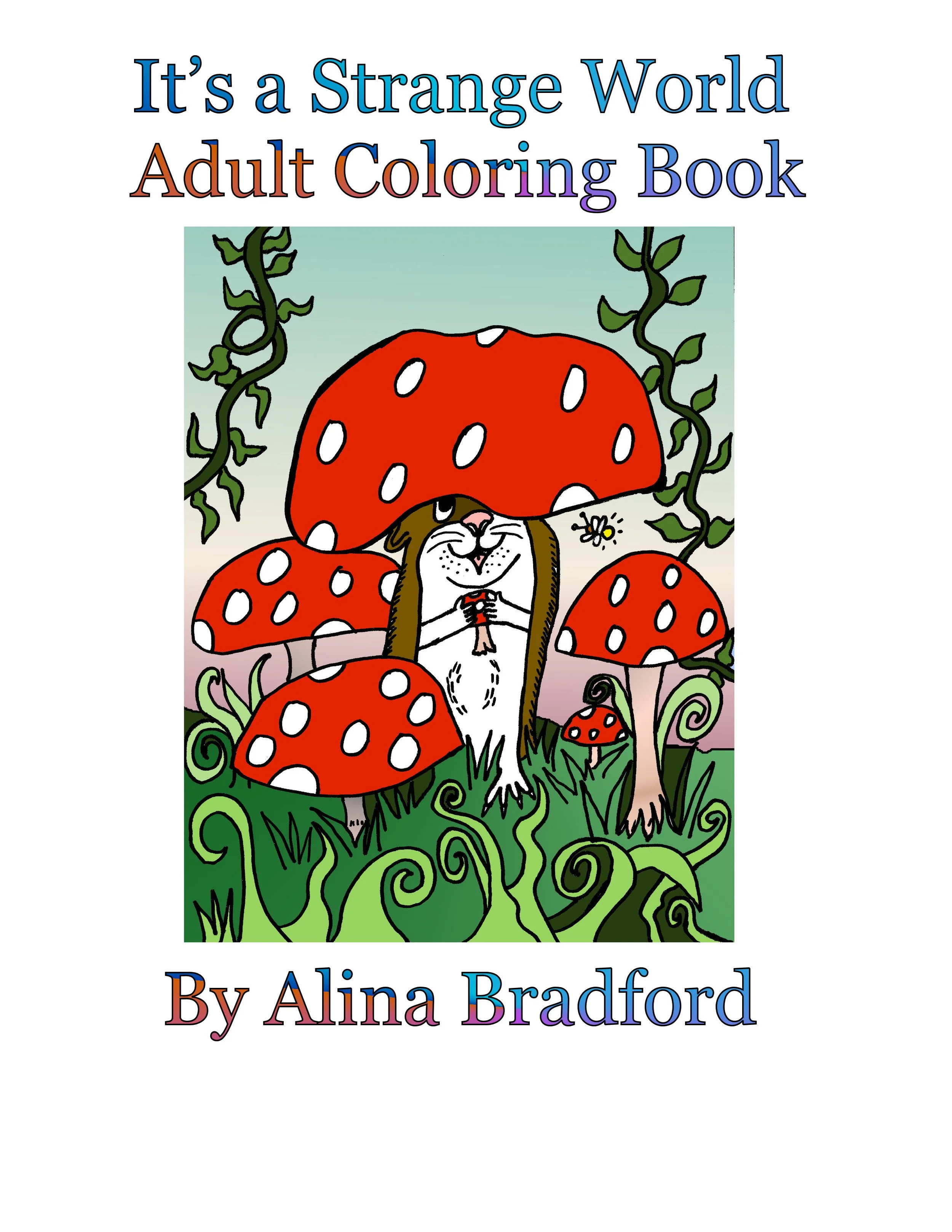 It's a Strange World Adult Coloring Book for Tablets