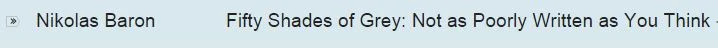 fifty shades of grey subject line email