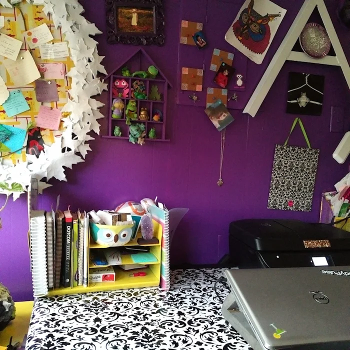 freelance writer office