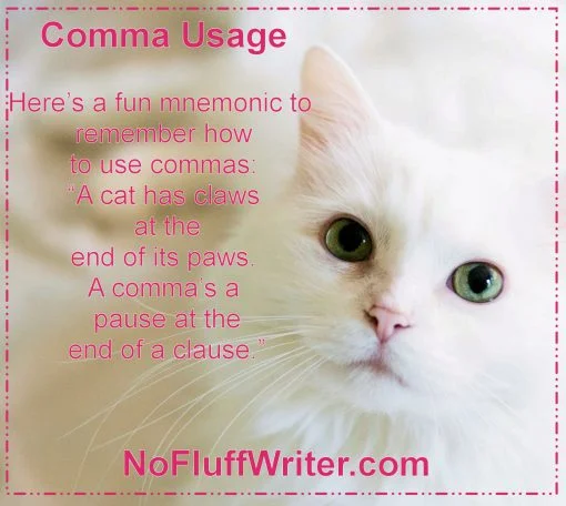 how to use commas