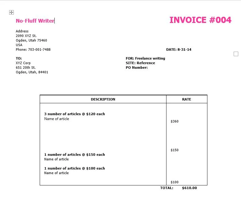 Get Paid: A Freelance Writer's Guide to Invoicing