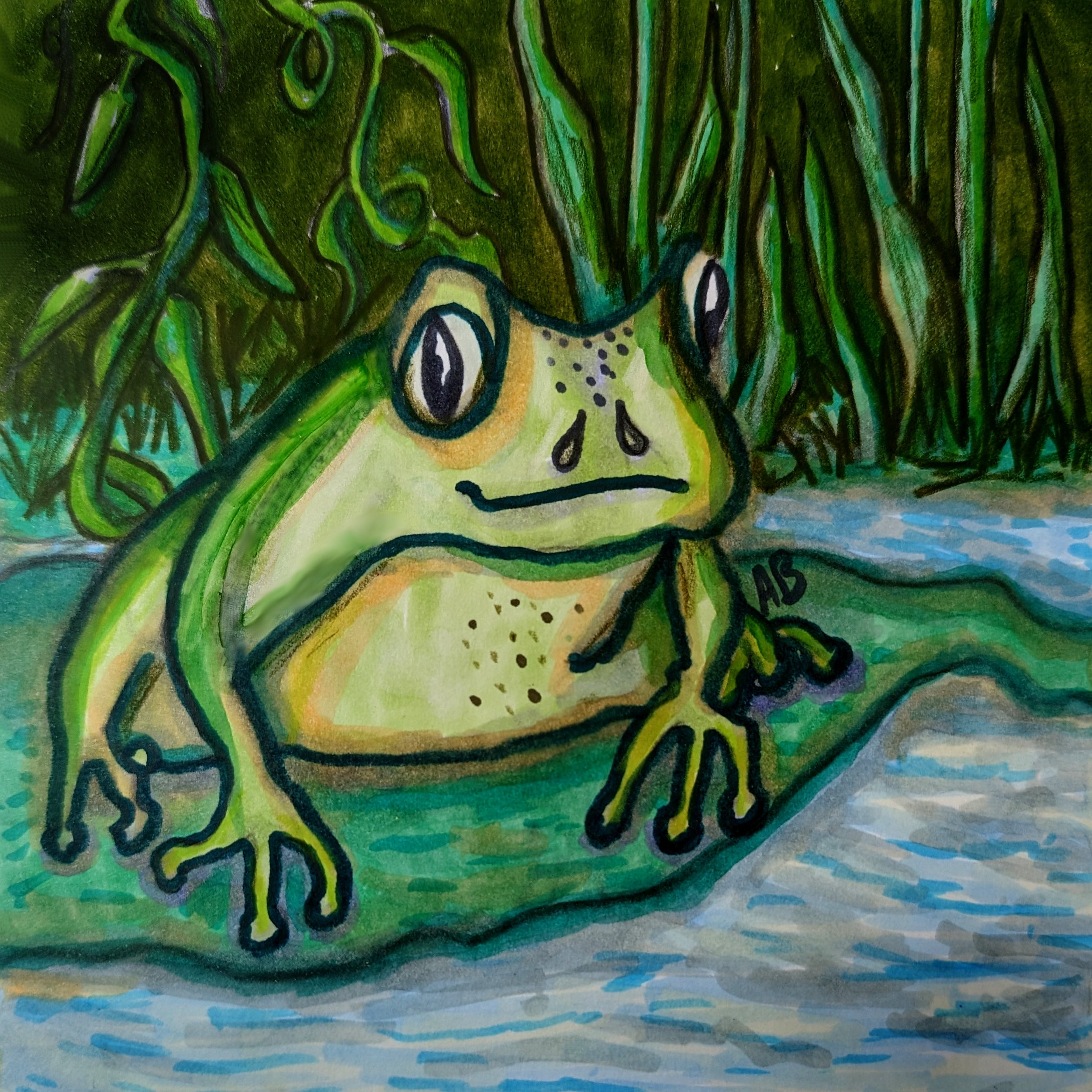 Froggy on Pad.jpg