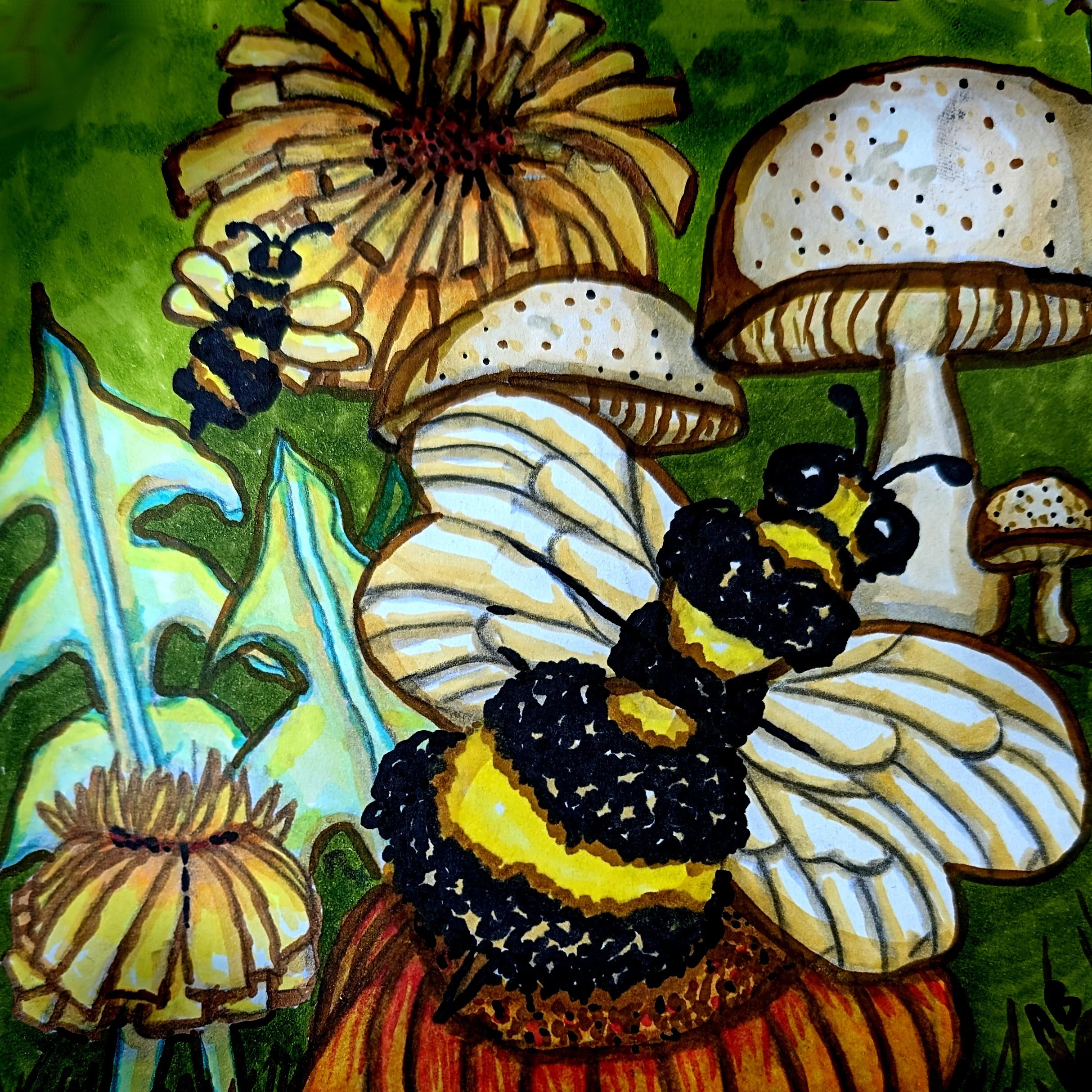 Bee and Flowers.jpg