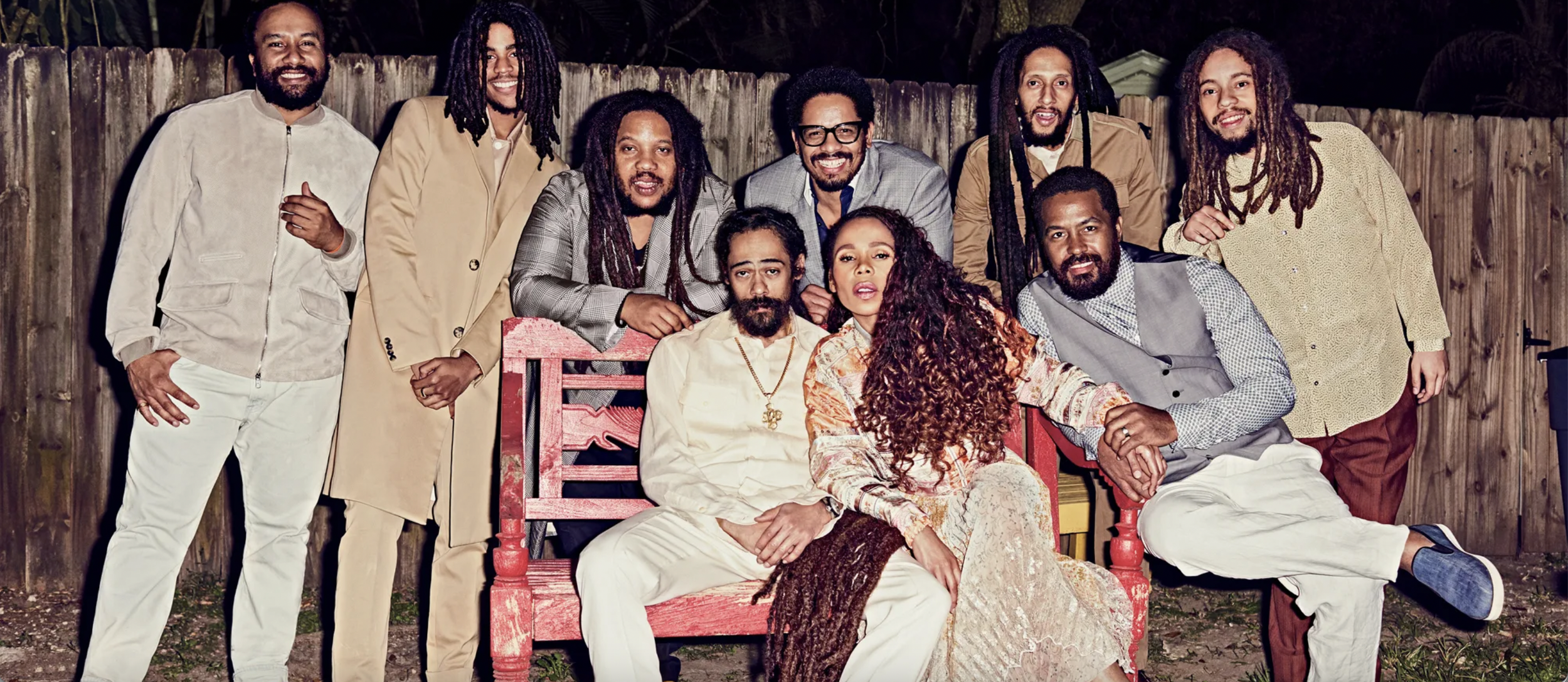 Bob Marley’s Family Reunites for Its First Photo Shoot in More Than a Decade