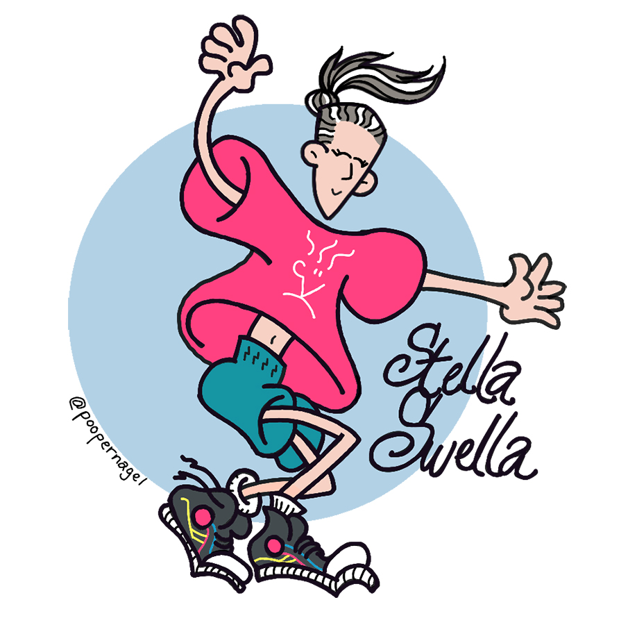 Stella Stella Sticker