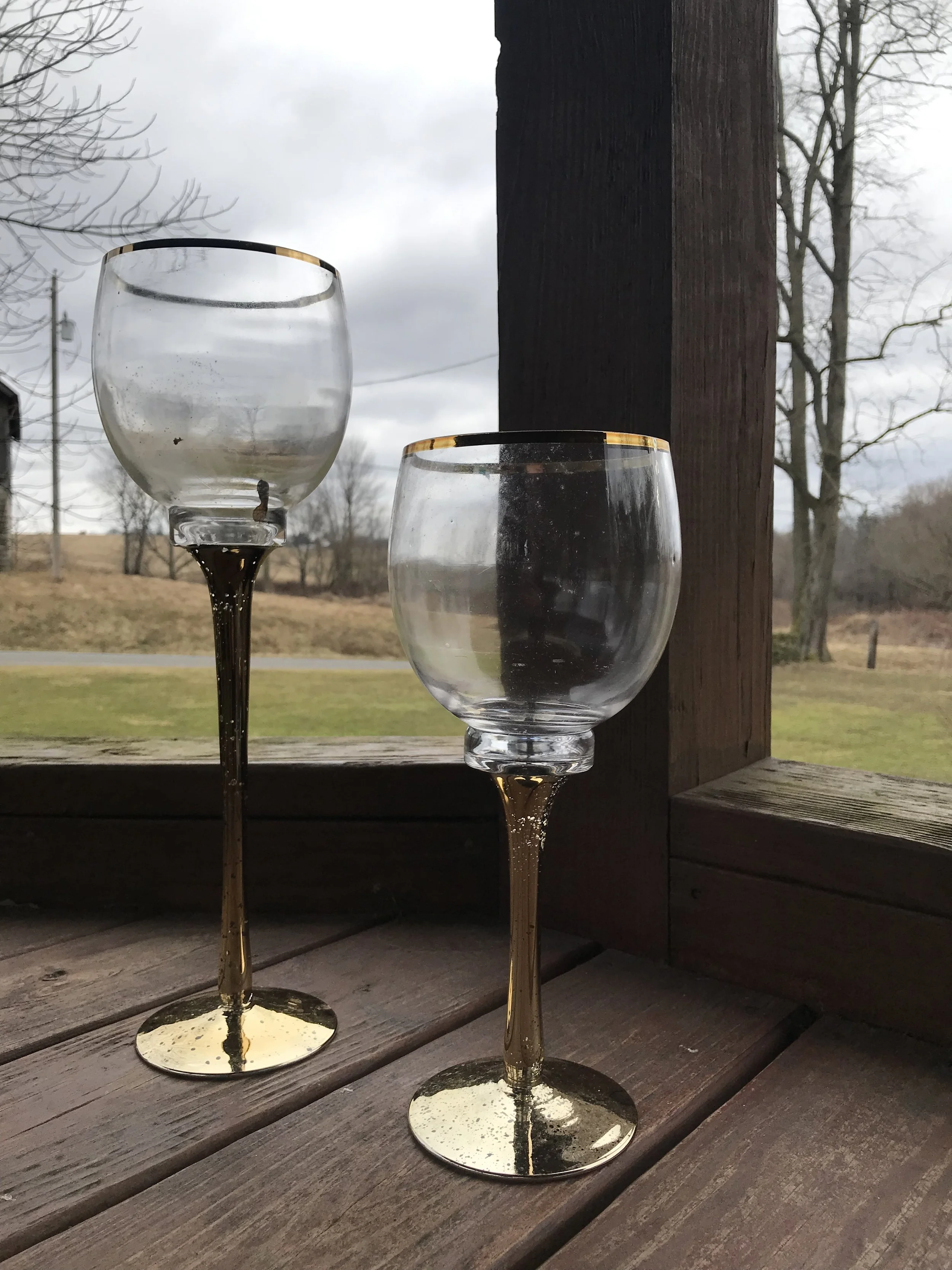 Eartha Stemmed Globes (Set)