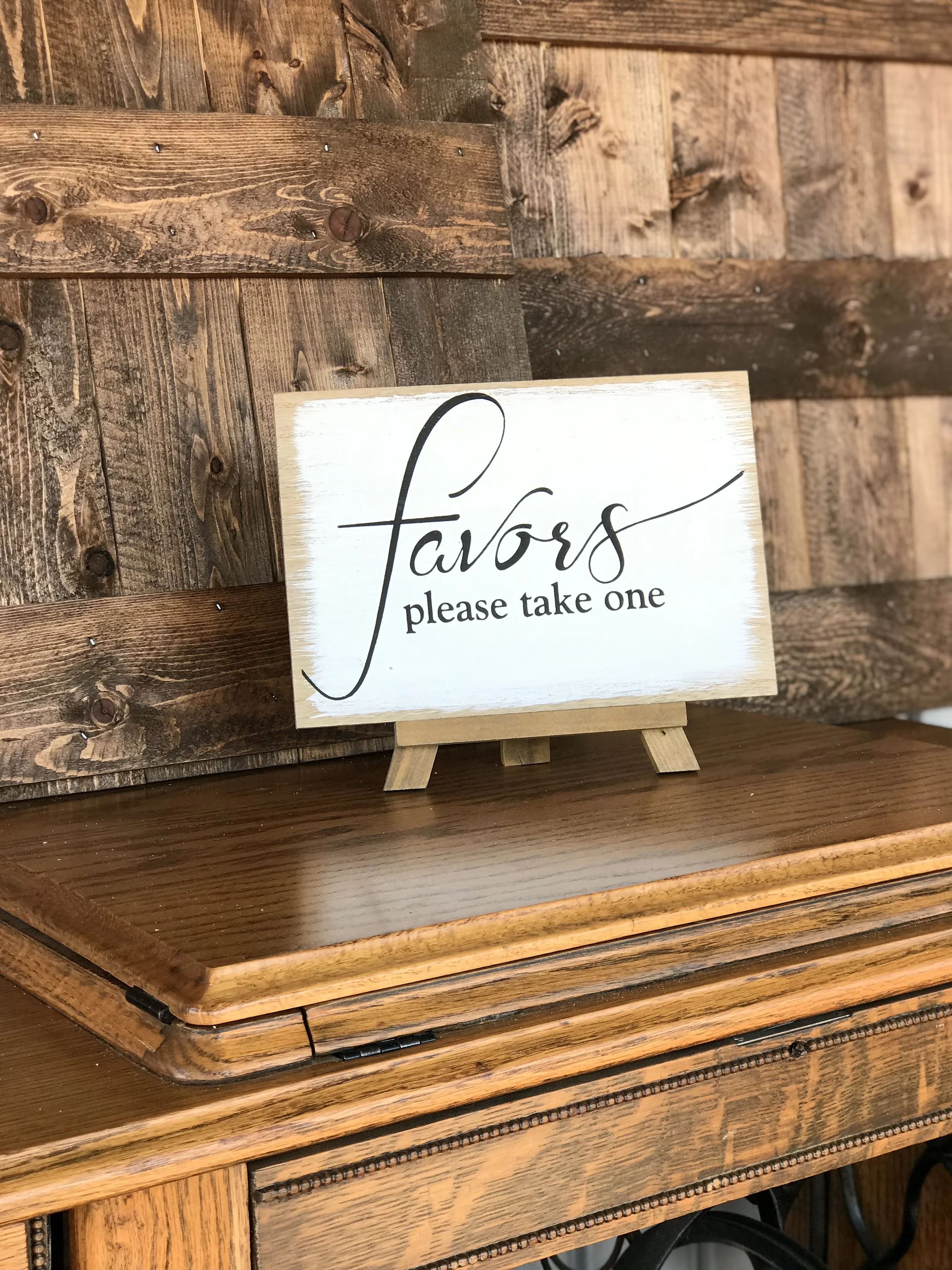 Party Favors Sign