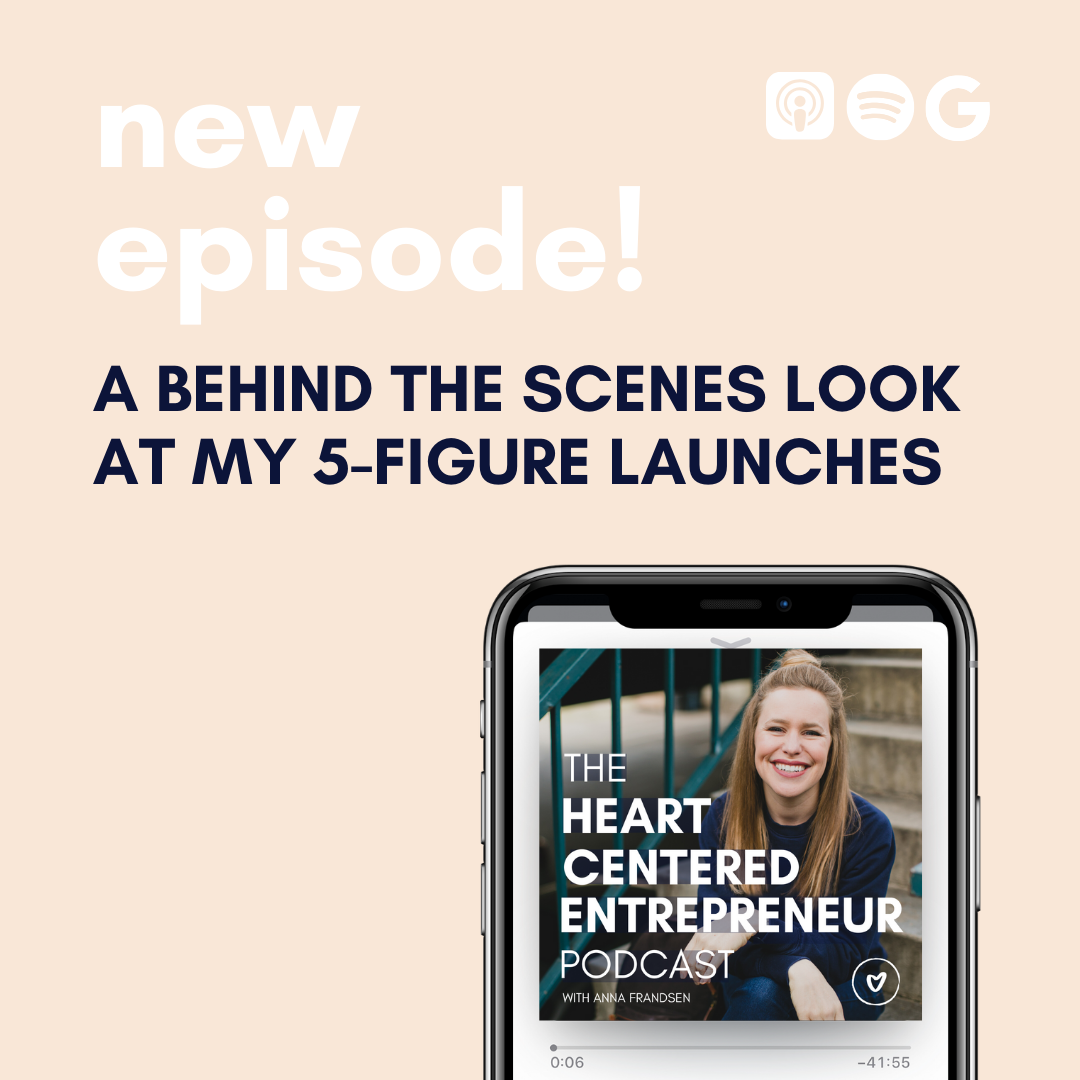 A Behind the Scenes Look at My 5-Figure Launches