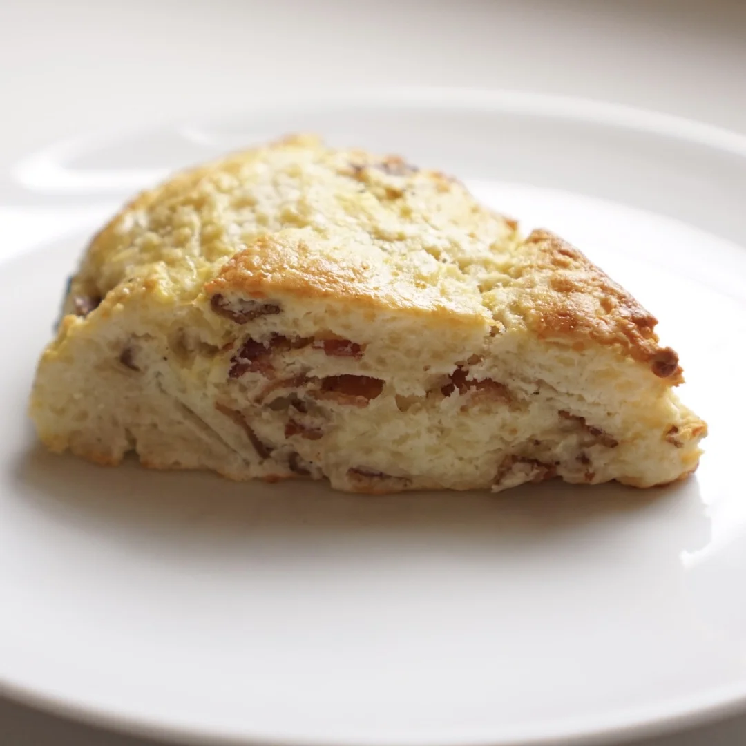 Bacon and Gruyere Scone