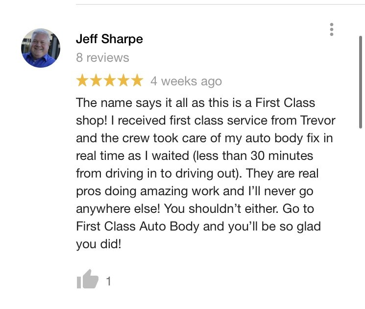 First Class Autobody
