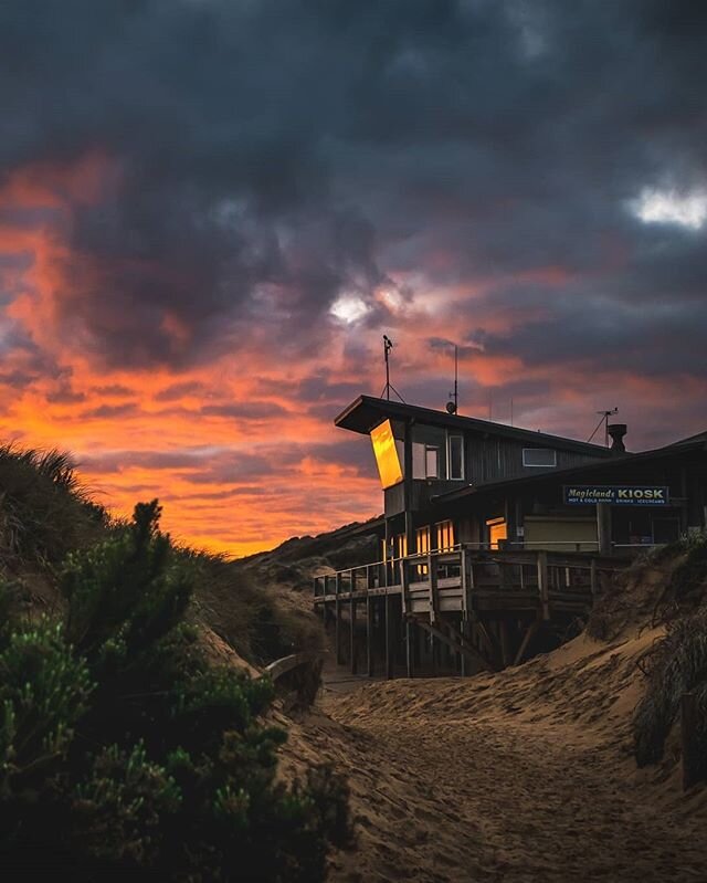 Woolamai Beach Surf Lifesaving Clubhouse at sunset on Saturday. Perfect!
Taken with a Fujifilm XPRO2 and 10-24mm lens.