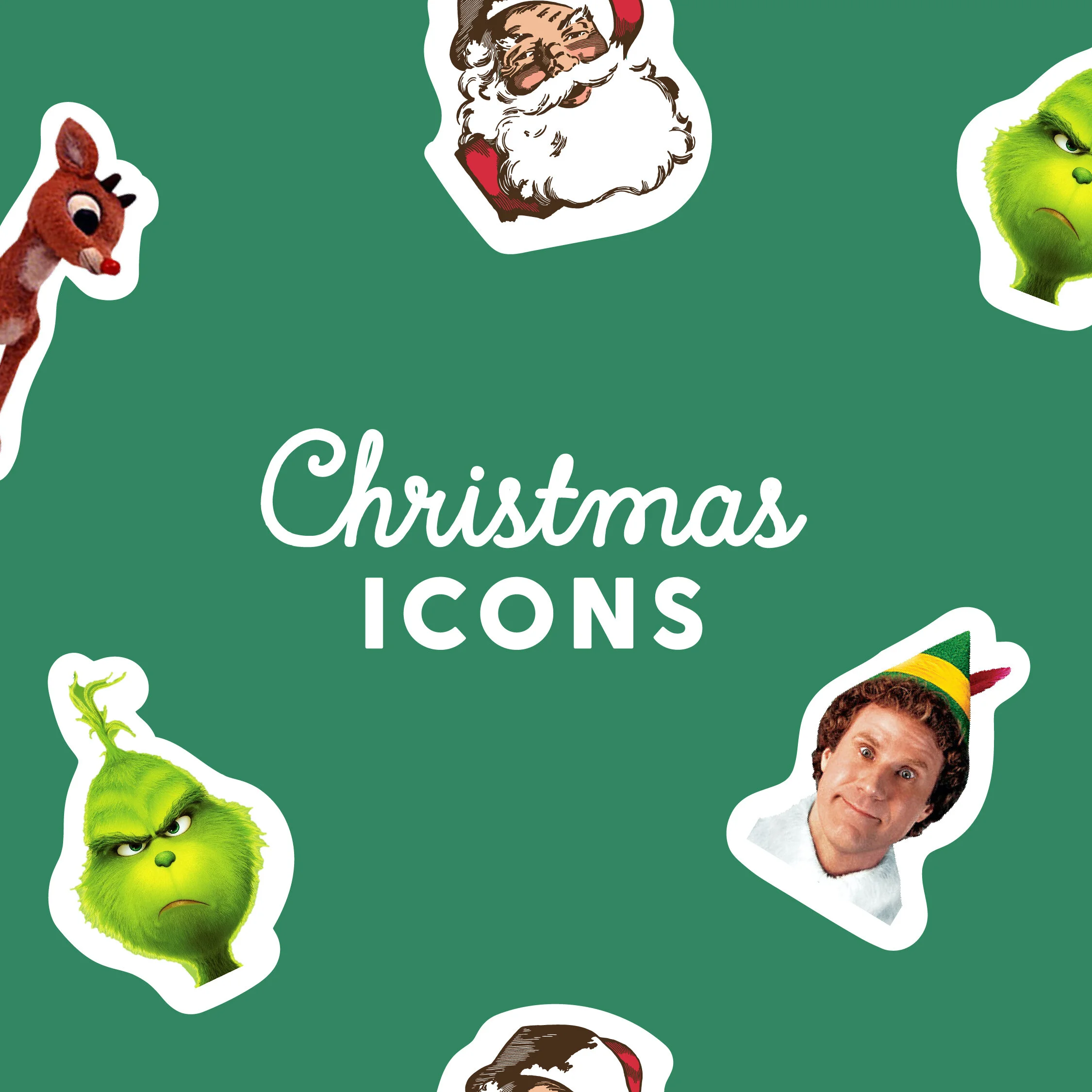 Christmas Icons: Santa. Legend.