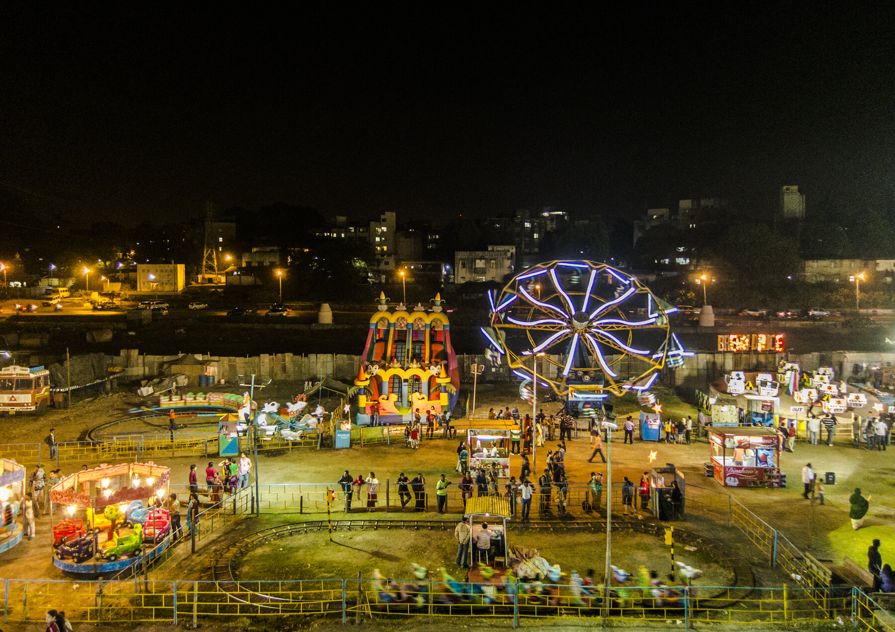 11. View of the fair from above | From the series Manoranjan Nagri | 2012 | IMG_7482.jpg