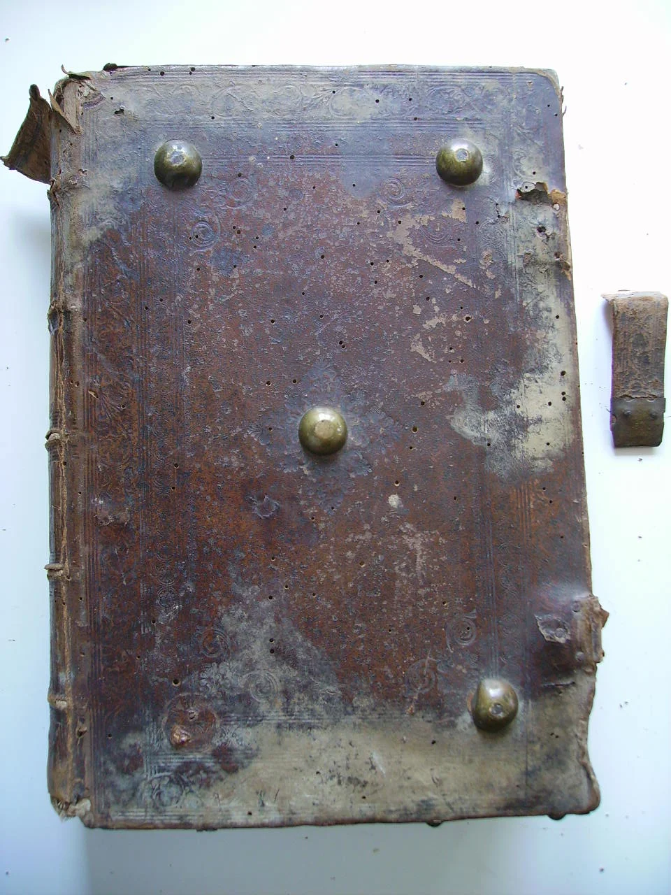 Antifonario in pelle