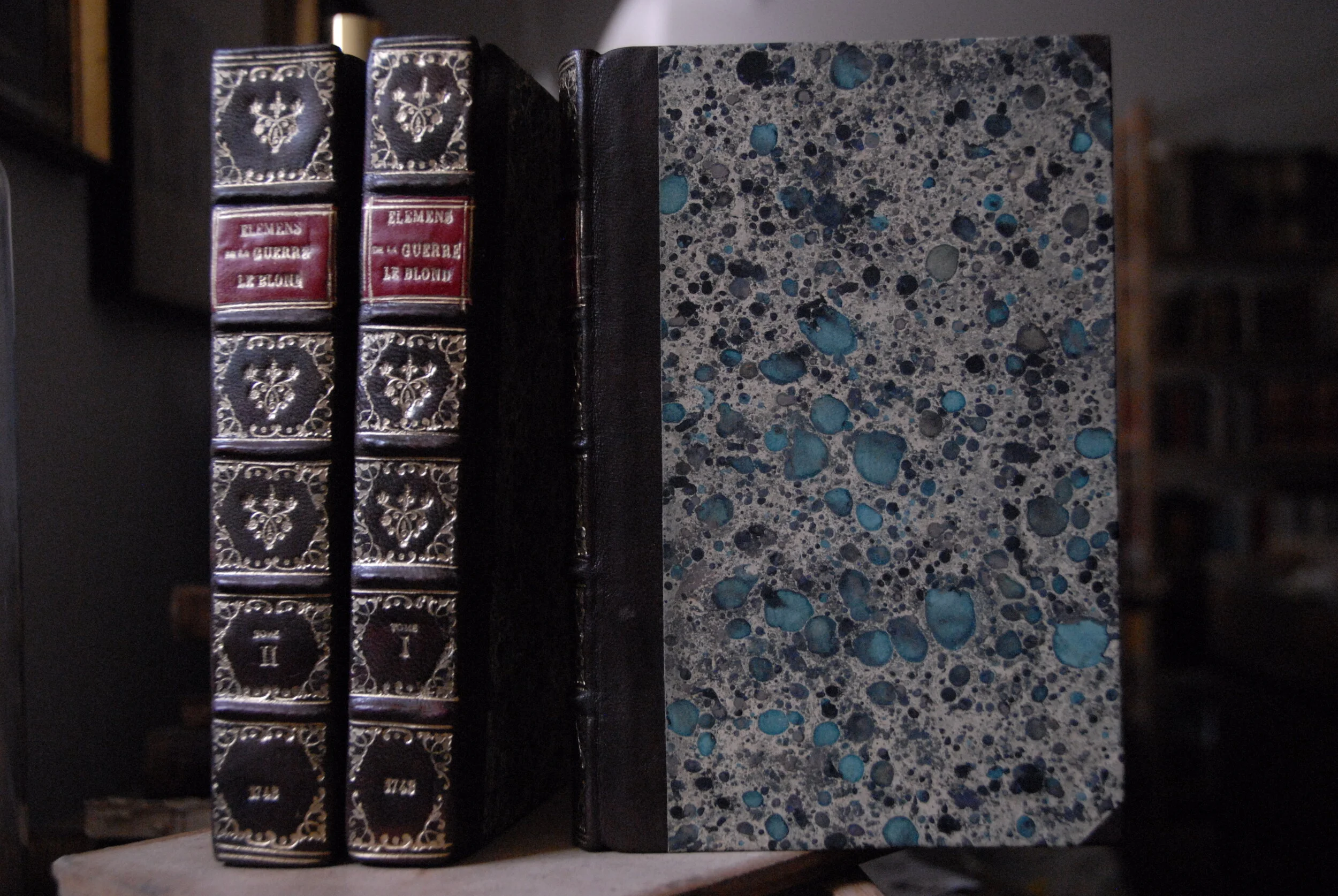  Legature in mezza pelle con piena doratura