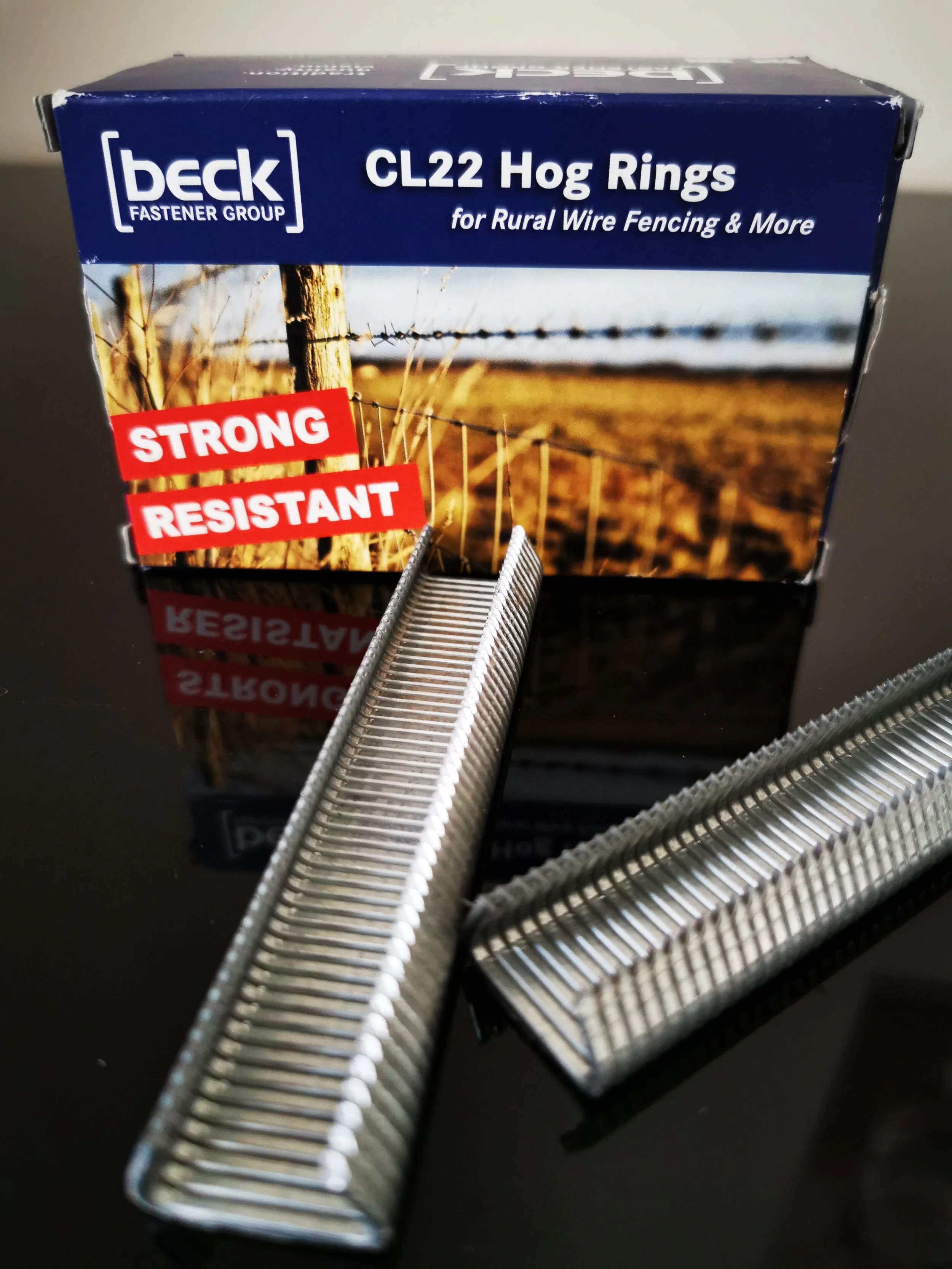 CL22 Hog Rings BS443 Extra Galv