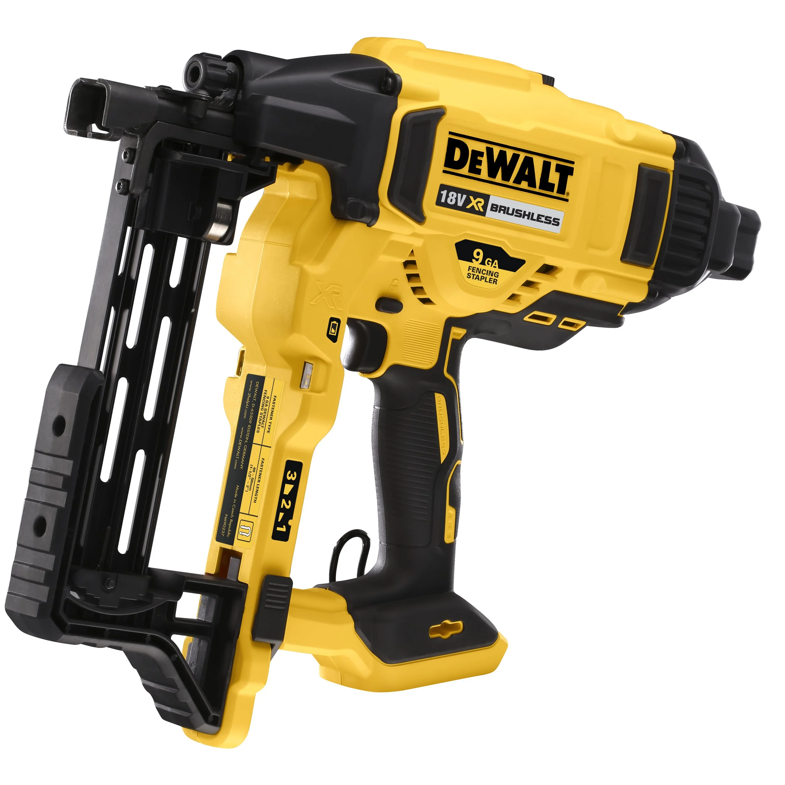 DEWALT DCFS950N CORDLESS FENCING STAPLER BARE UNIT — Sacrofast