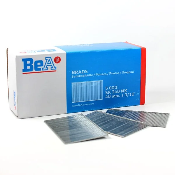 BeA 18g brads / box qty 5,000