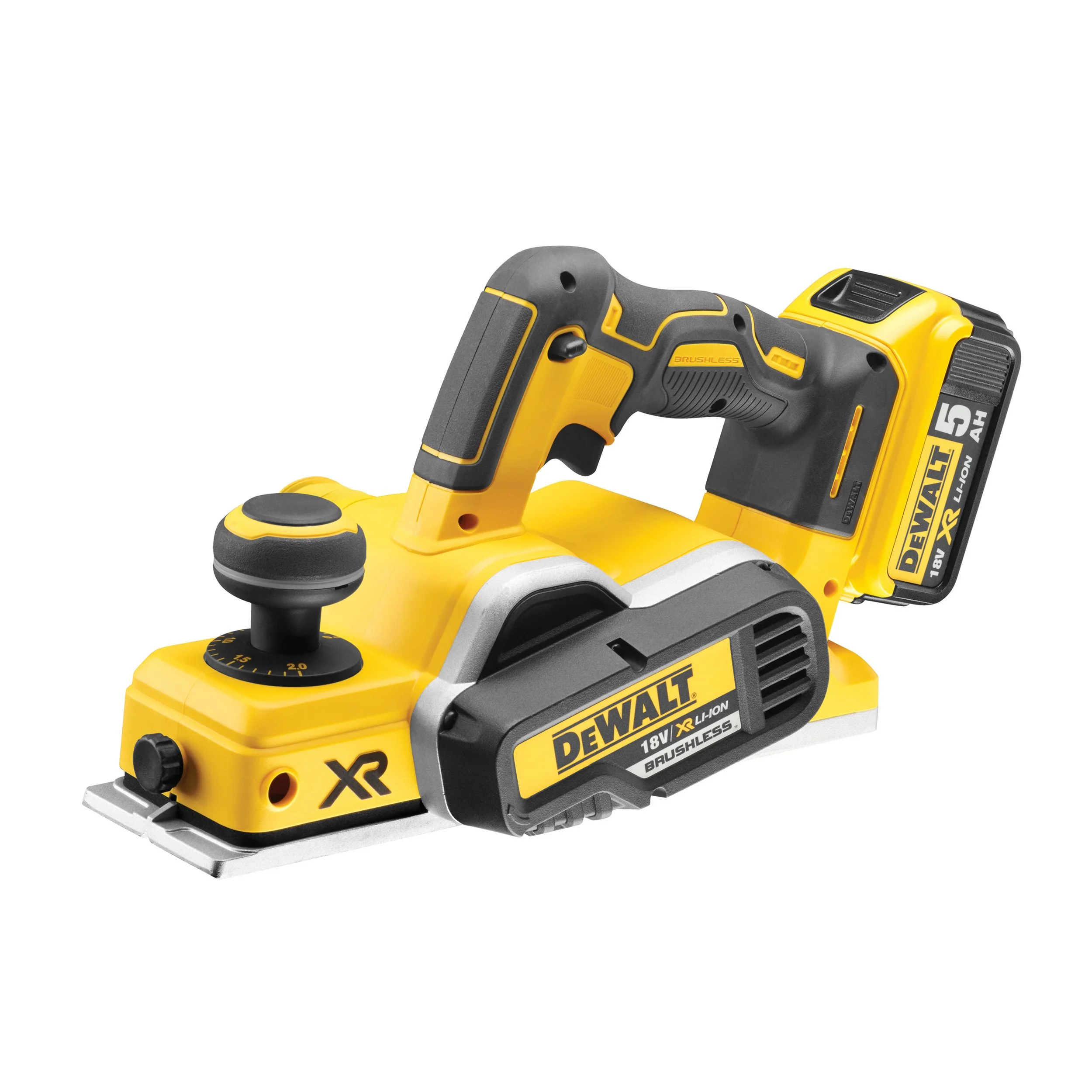 DEWALT DCP580P2 - 18V XR BRUSHLESS 82MM PLANER