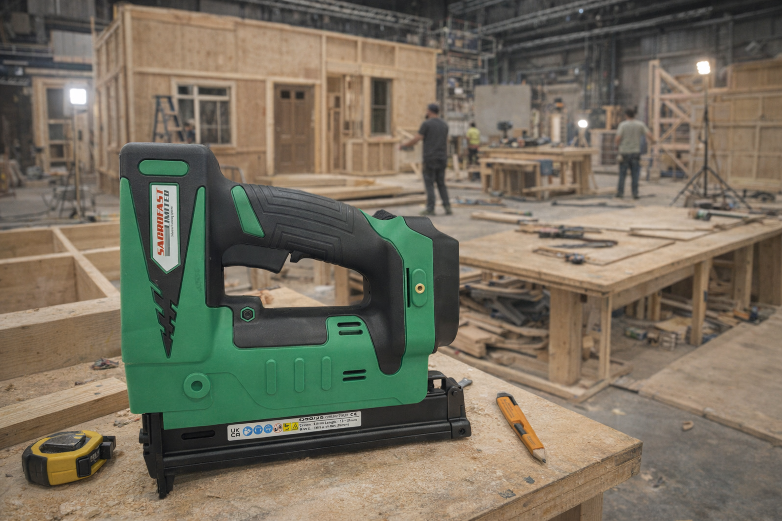 Sacrofast 90 Type Battery Operated Narrow Crown Stapler