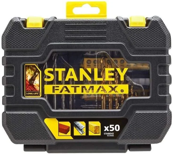 STANLEY FATMAX 50 PIECE DRILL AND SCREWDRIVER BIT SET - STA88542