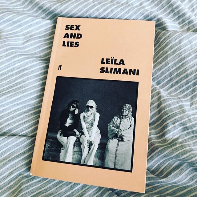 As brilliant as you&rsquo;d expect from Slimani - sharp, spirited and fearless. Highly recommended. Also that cover art... #leilaslimani #faber #sexandlies #bookstagram #feminism