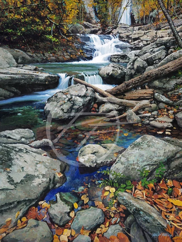 Autumn Cascade