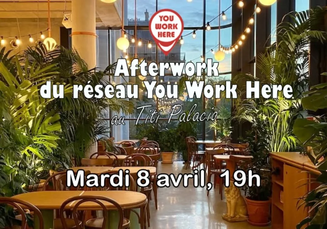 Demain c'est le retour de notre afterwork au TIti Palacio. 
Au programme : #r&eacute;seautage et &eacute;change de cartes de visite 👍🏾.
Lien d'inscription : https://www.youworkhere.biz/je-minscris/afterwork