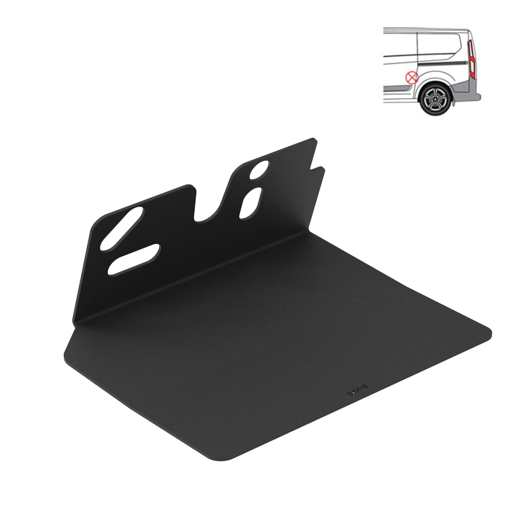 Internal Latch Shield - Side - Passenger - Ford Transit 2014 onwards