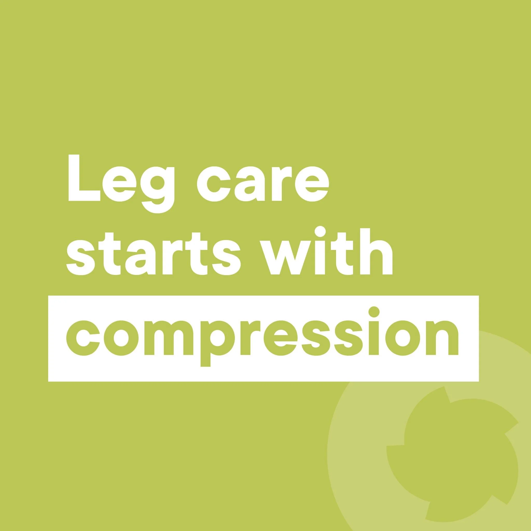 Leg care starts with what you wear - it is true!

Here are 3 reasons to switch from your 'normal' leggings to compression leggings:

1. Boost circulation &ndash; compression leggings help reduce swelling.
2. Support muscles &ndash; compression leggin