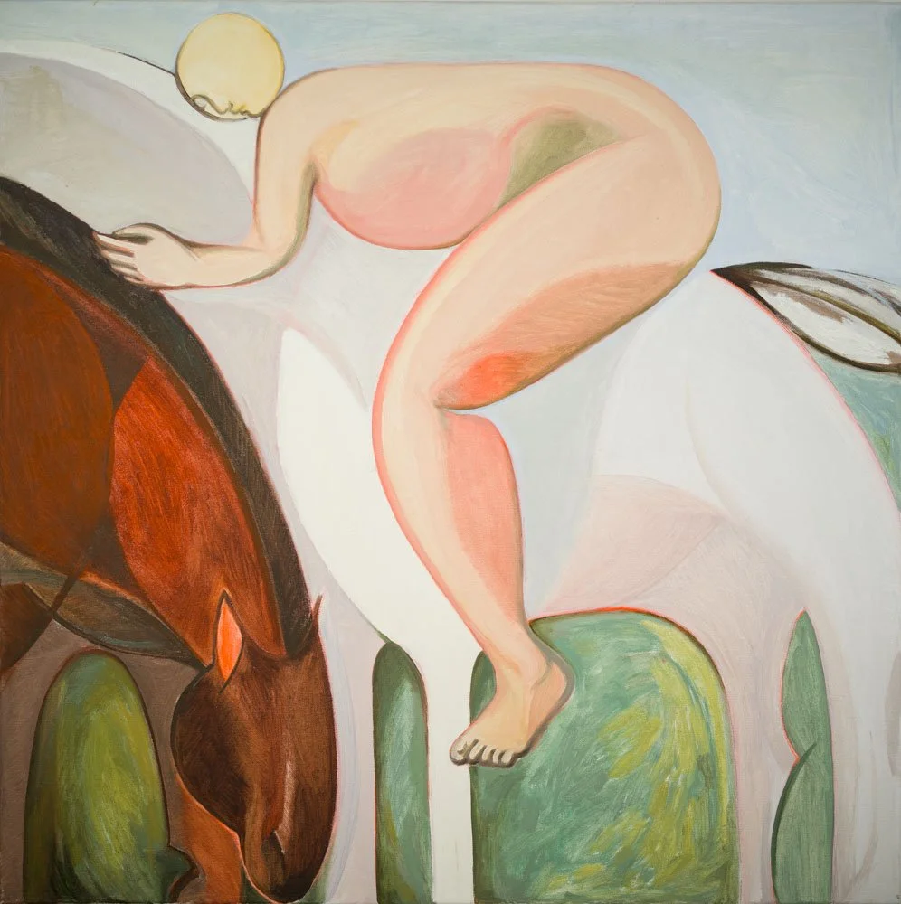 "Little Rider"
Oil on linen
80x80 cm
2022
