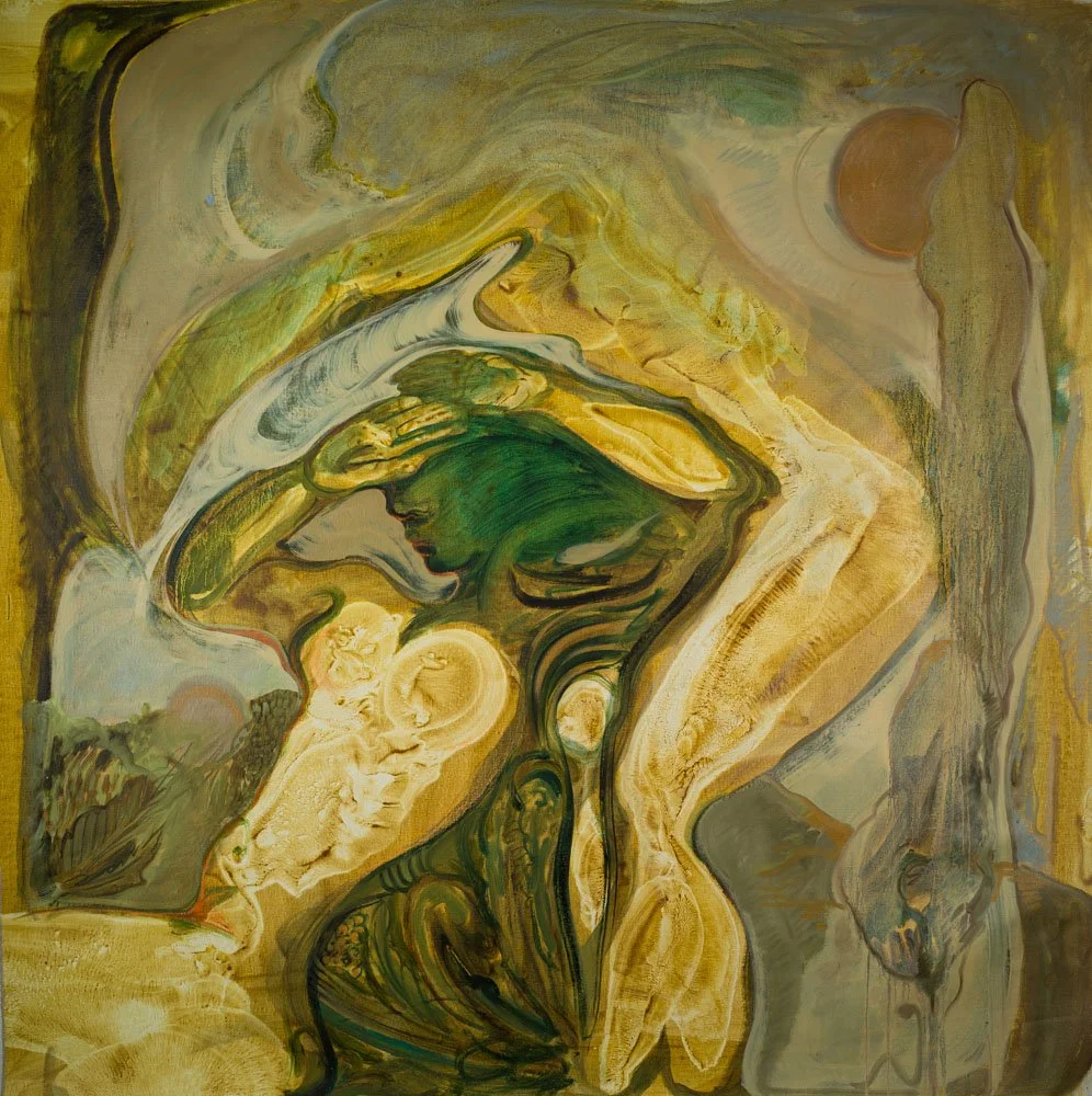 "Heatwave"
Mixed Media / Acrylic and oil on canvas
2025