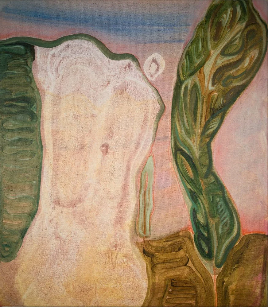 "The Fall - Icarus"
Mixed Media / Acrylic and oil on canvas
2025