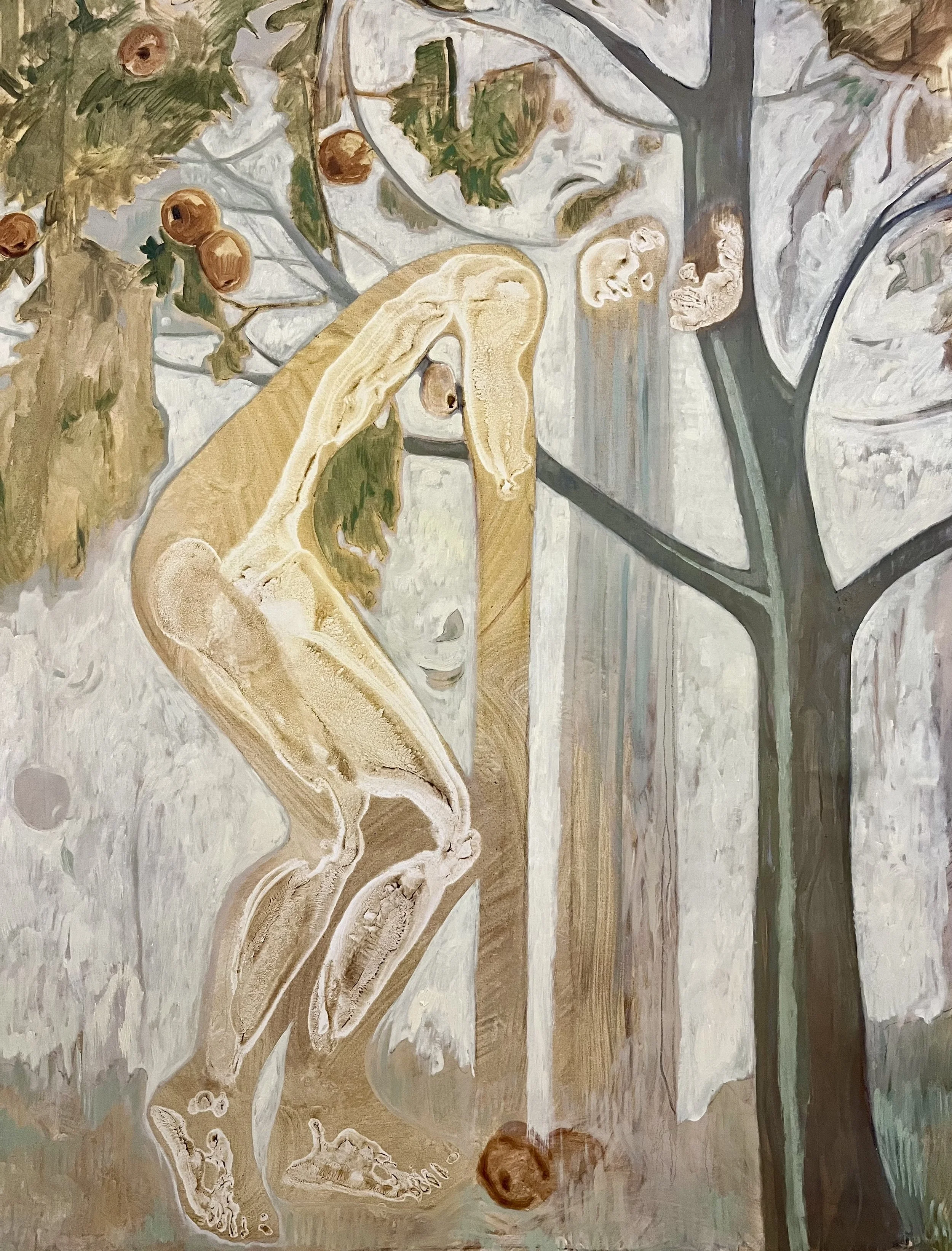 ‘Don’t Fall Far’
140*190cm
Mixed Media / Acrylic and oil on canvas
2025