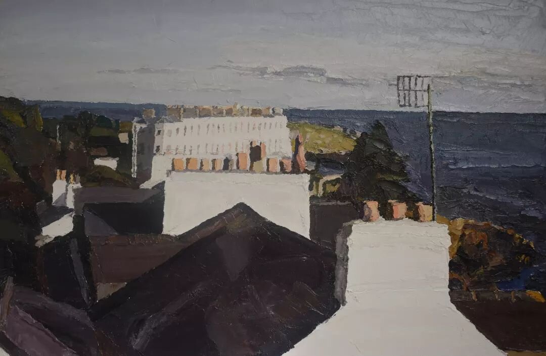 Dalkey rooftops and Sorrento House (sold)
.
..
.
#artistsoninstagram #artwork #dublinpainter #oilpainting #oiloncanvas #art #artist #impasto #impastopainting #irishnature #seasideliving #painter #newpiece #newpainting #irishartist #dalkey #dublin #ir