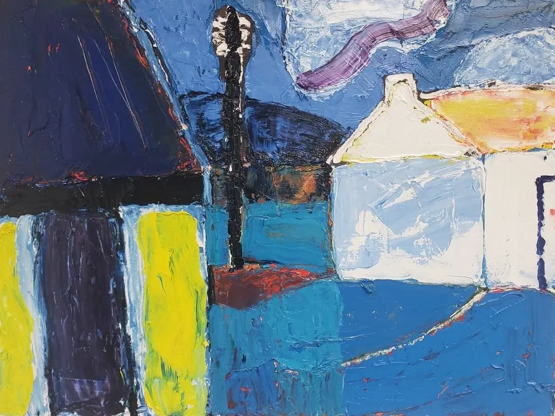 Farmstead, Evening

#oiloncanvas #artistsoninstagram #oilpainting #irishartist #abstractart #impastopainting #farmhouse #dublinartist