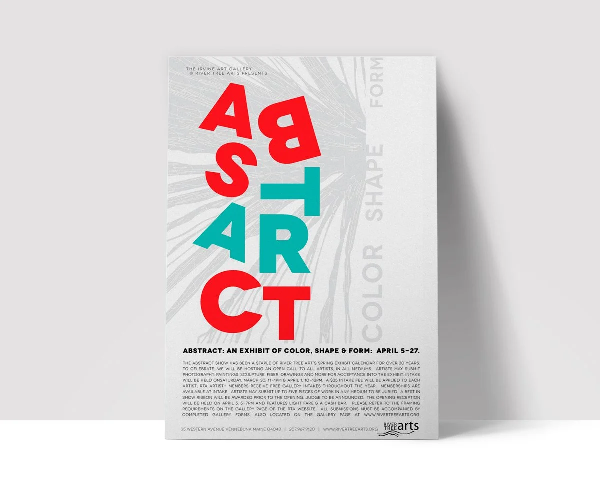 RIVER TREE ARTS : EVENT POSTER DESIGN