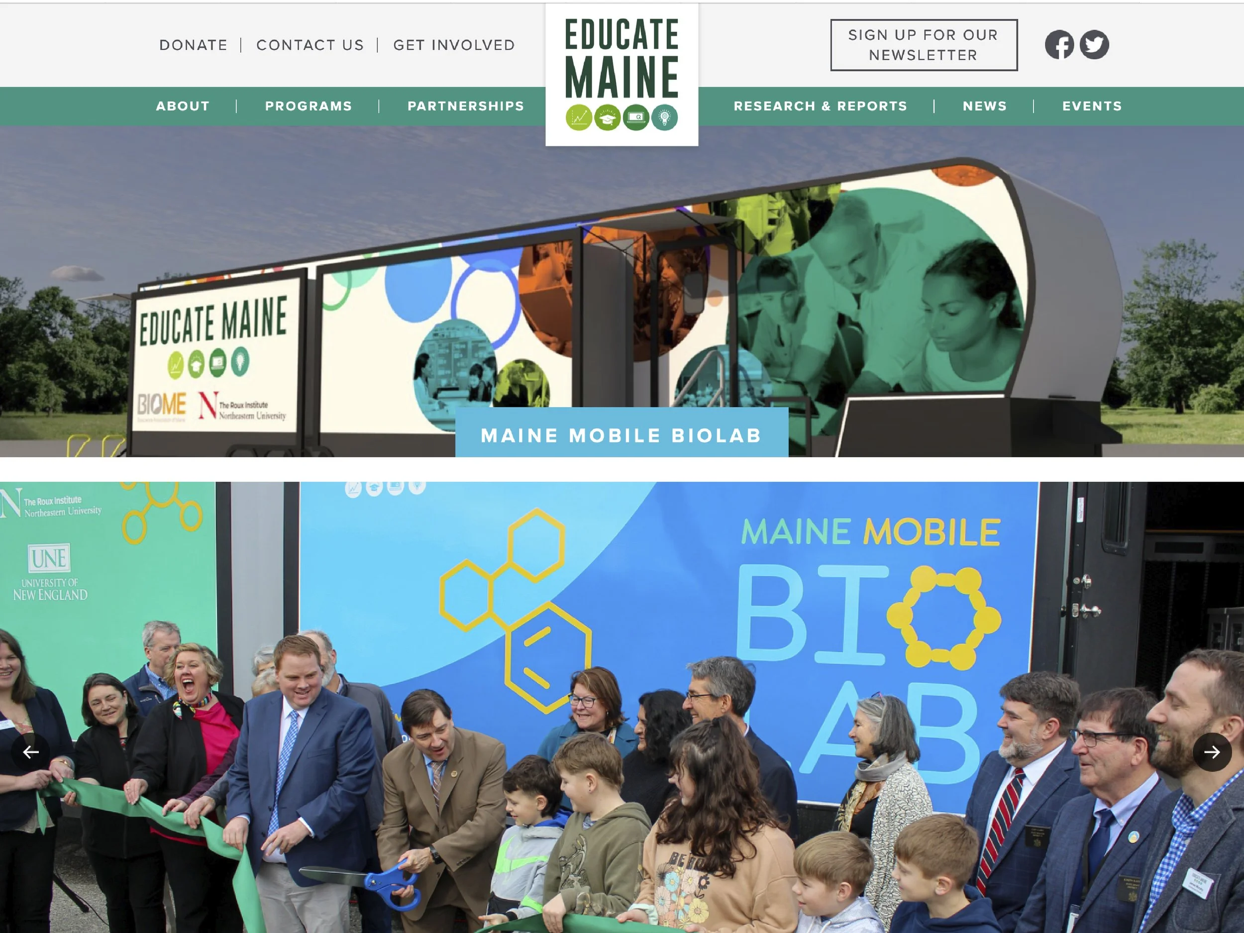 Educate Maine—Maine Mobile Biolab