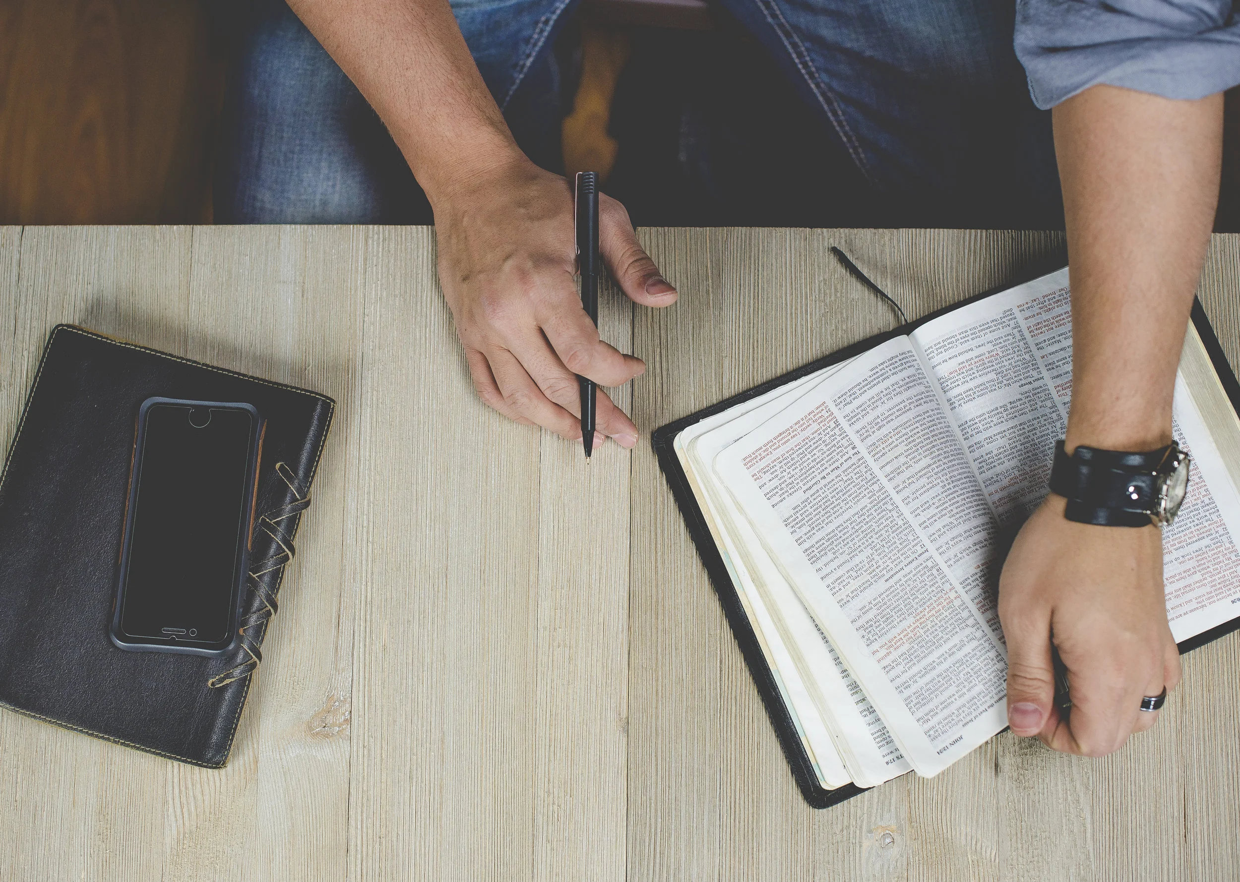 Men’s Bible Study Men’s Bible Study meets each Wednesday night at 7:30. We’re currently reading and talking through the New Testament using a guided plan called, “Foundations: A 260-Day Bible Reading Plan for Busy Believers.” All men are welcome and encouraged to join in! Email us at amesbaptistchurch@gmail.com for more info!
