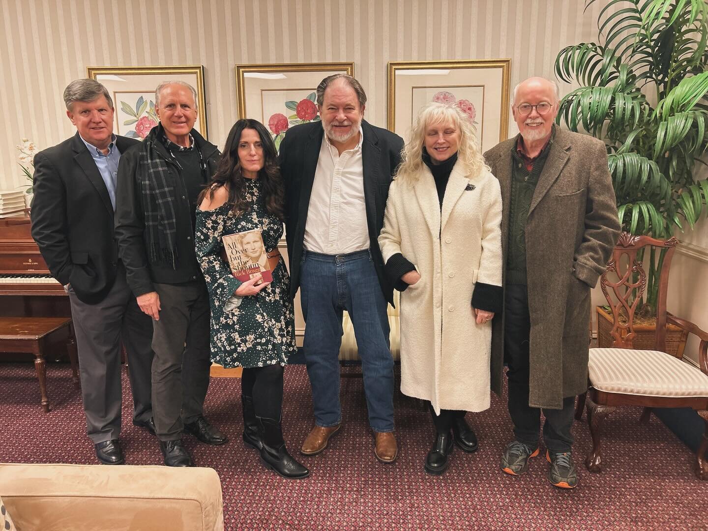 If you love words, then you love writers.  What a special night to open with music for a night of stories for one of my heroes &mdash;Pulitzer Prize journalist &amp; author RickBragg  who among others, wrote the book All OverBut The Shoutin.  He tell