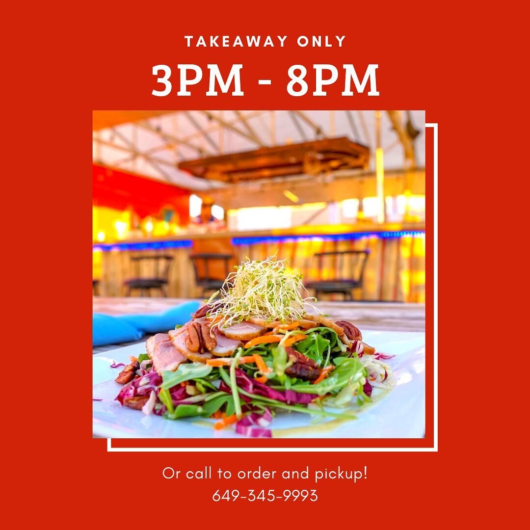 EXTENDED HOURS! But takeaway only. Last call is at 7:30PM. We thank you all for your support 🙏🏼&hearts;️