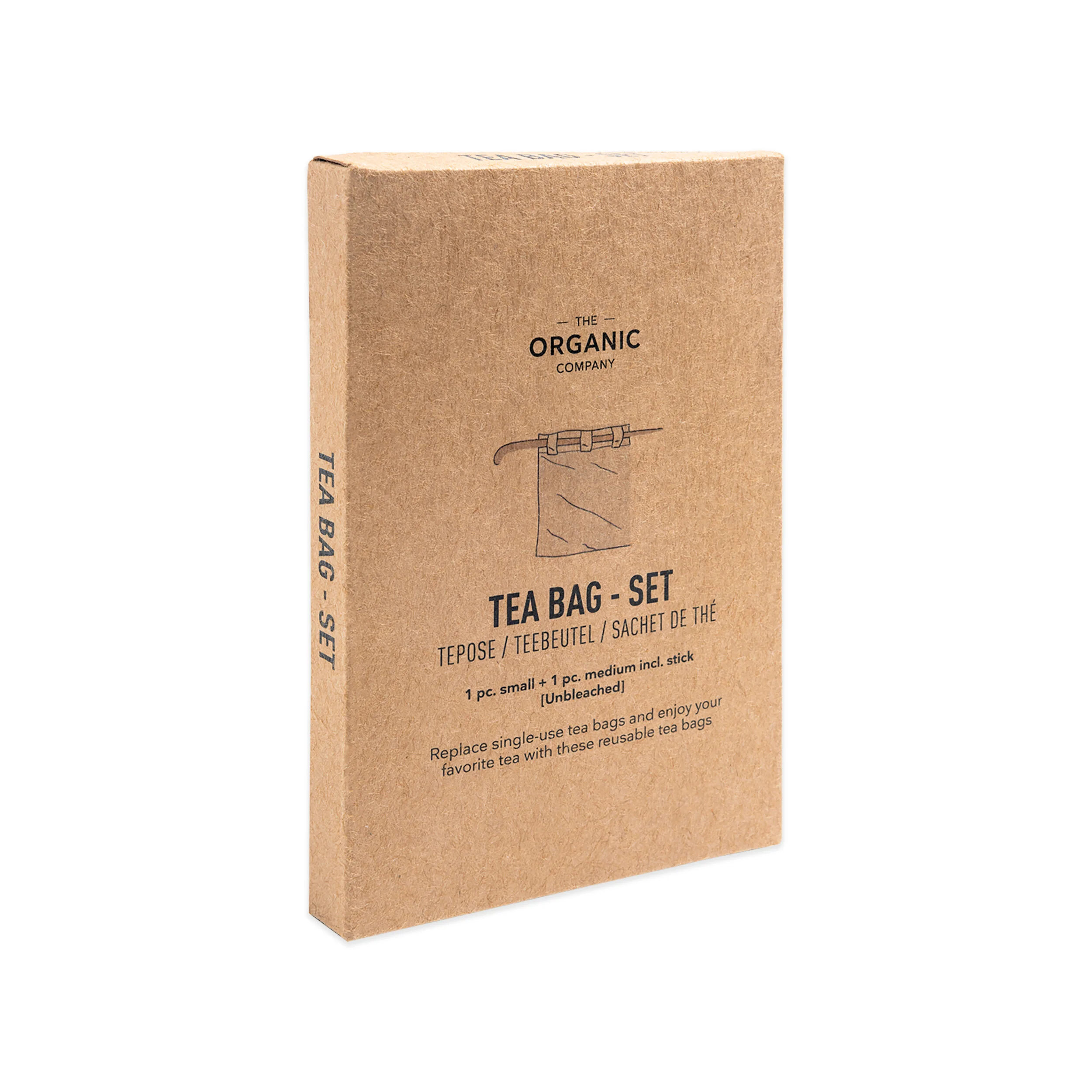 Organic Reusable Tea Bag Set — The Woodworks Trading