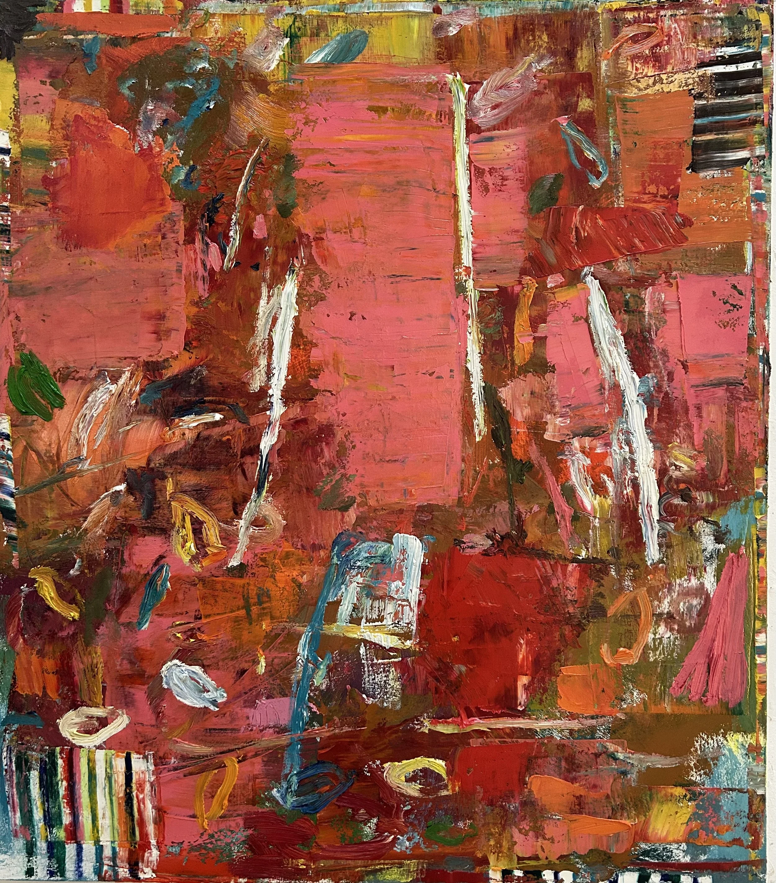 Airplane 2025 Oil on canvas 50 x 40"