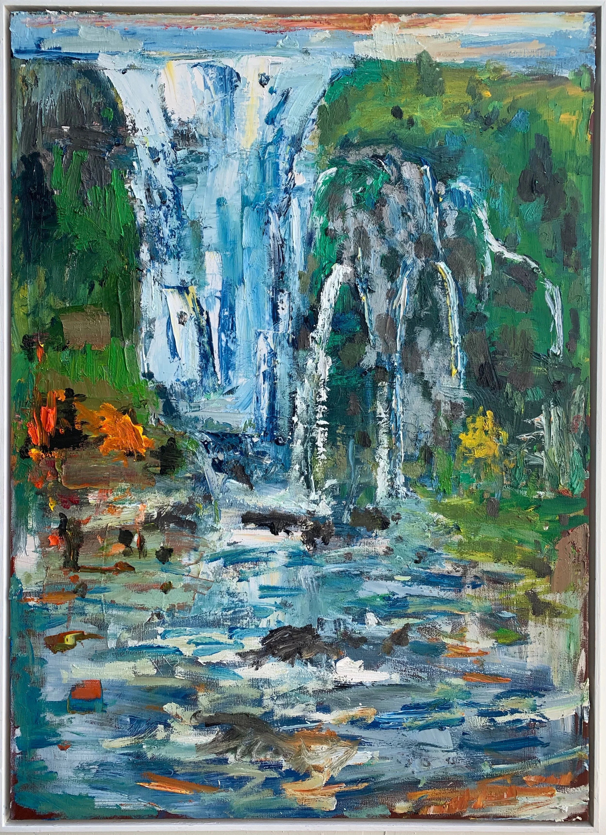 Crescent, 2019, Oil on Canvas, 74" x54" (Copy)