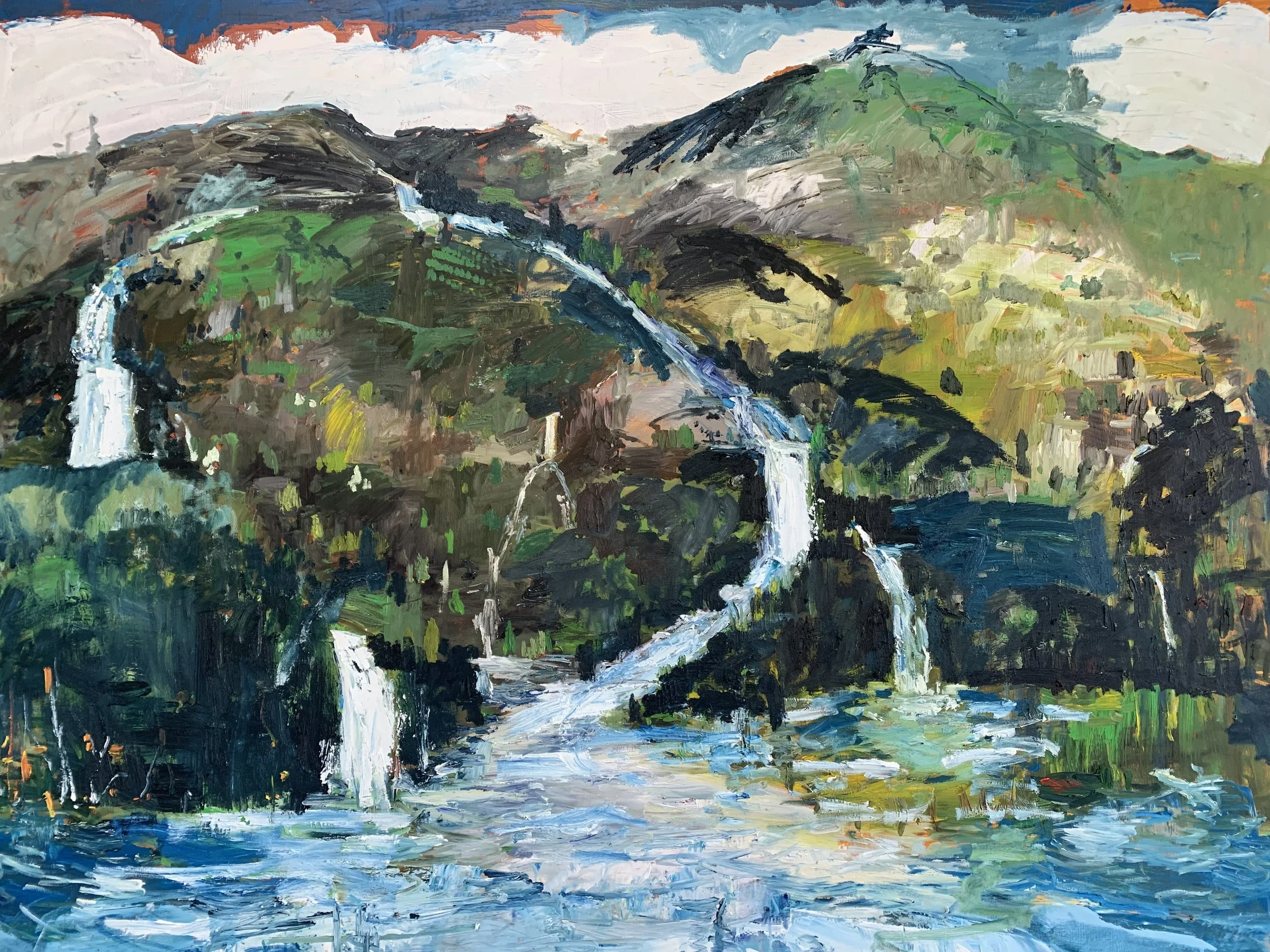 Sumwapta Range, 2019, Oil on Canvas,  (Copy)