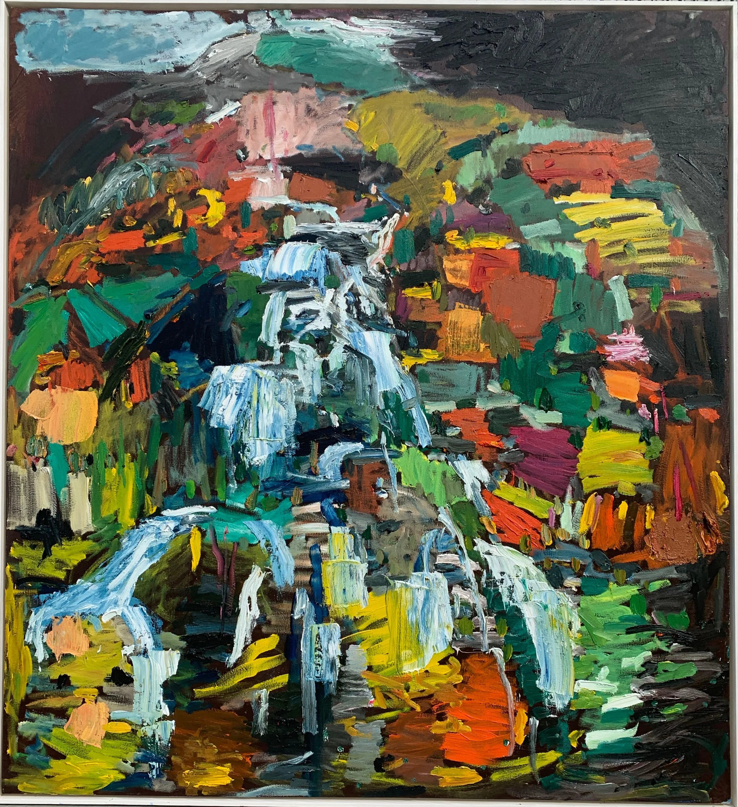 Wilbourforce, 2019, Oil on Canvas, 60" x 55" (Copy)