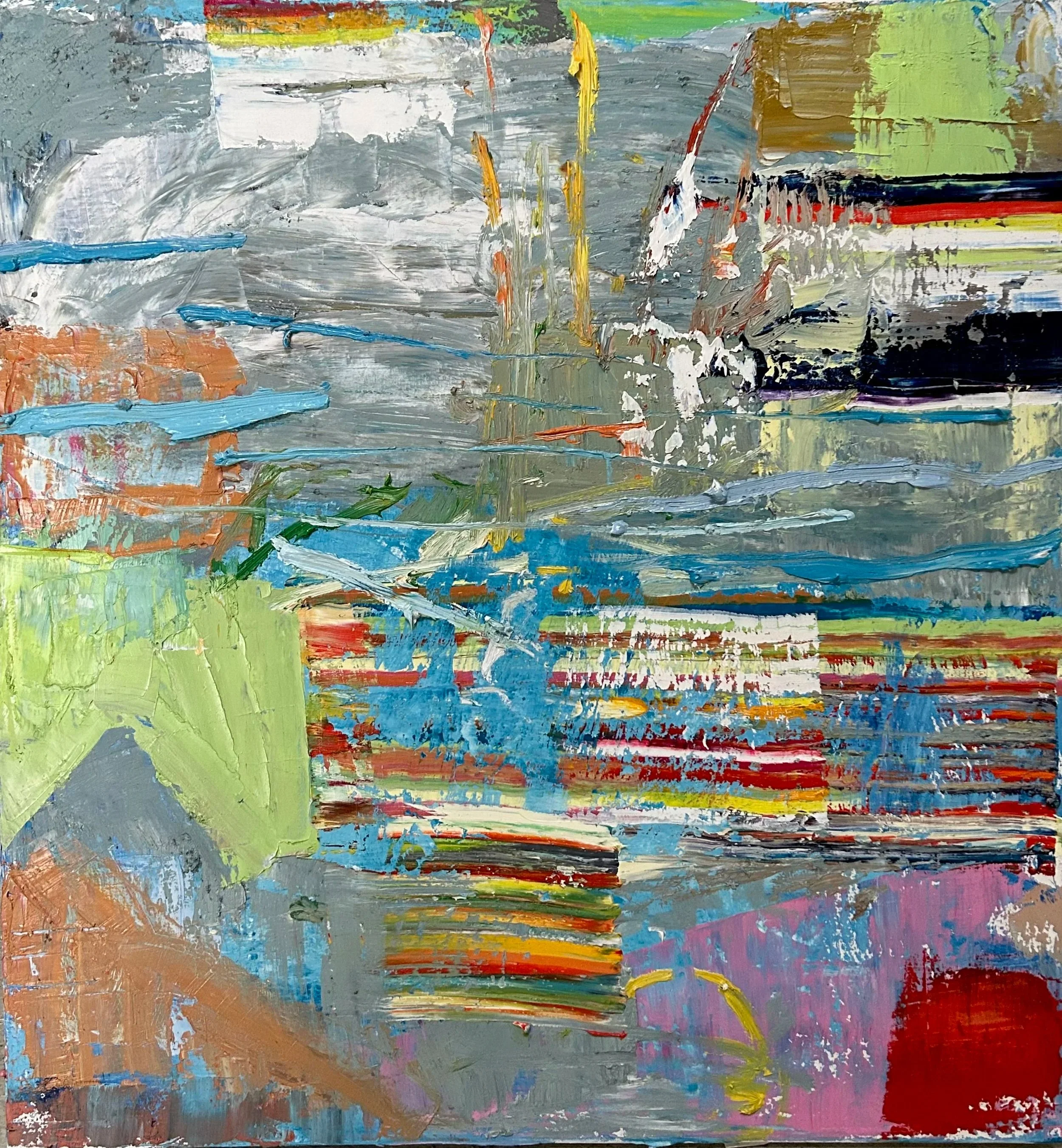 Time Crown 2026 Oil on canvas 36 x 34"